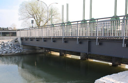 Tragwerksplanung Fuß- und Radwegbrücke Oberwöhr Rosenheim